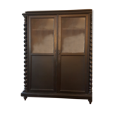 Painted wood library