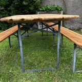 Guinguette table and benches