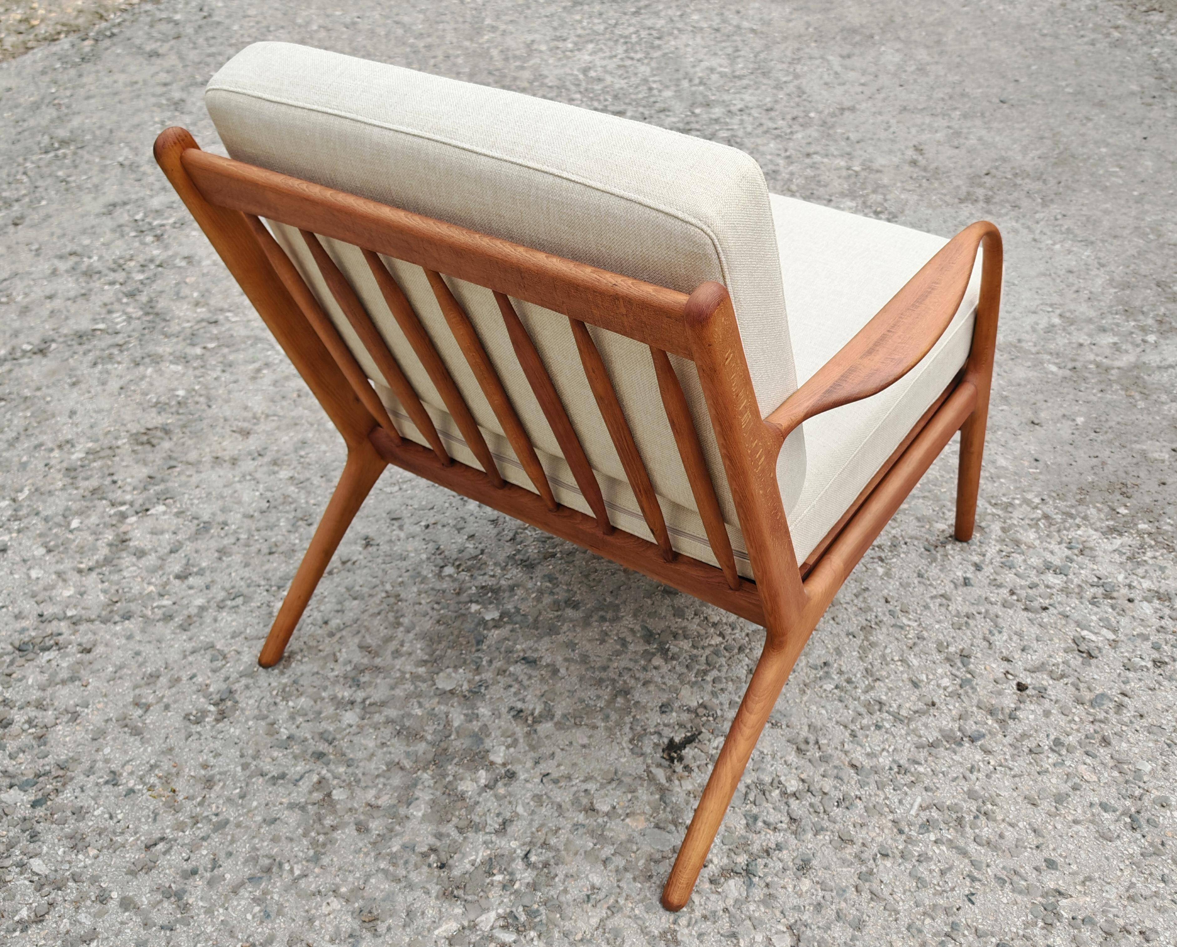 Pair of Mid Century Modern armchairs Adrian Pearsall model 2315-C 1960s