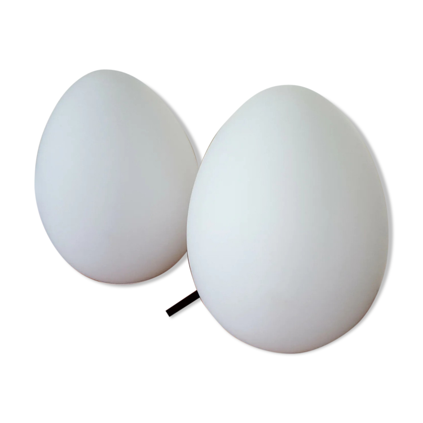 Opaline ovoid lamps