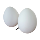 Opaline ovoid lamps
