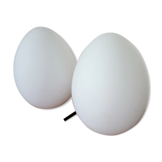 Opaline ovoid lamps