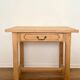 Small oak farmhouse table