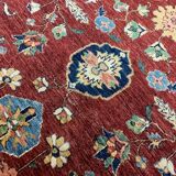 Large Afghan Wool Kazak Rug 290x200 cm Chobi, Very Fine