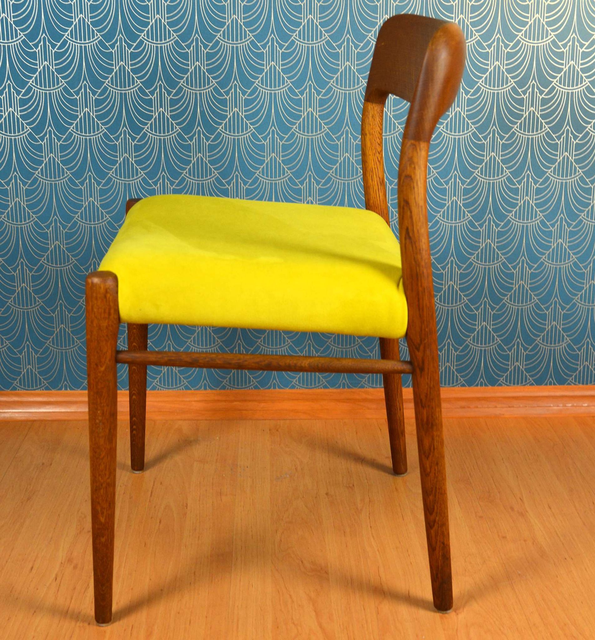 Chair Niels Otto Møller, JL Møllers Møbelfabrik, Model 75, Denmark 1950