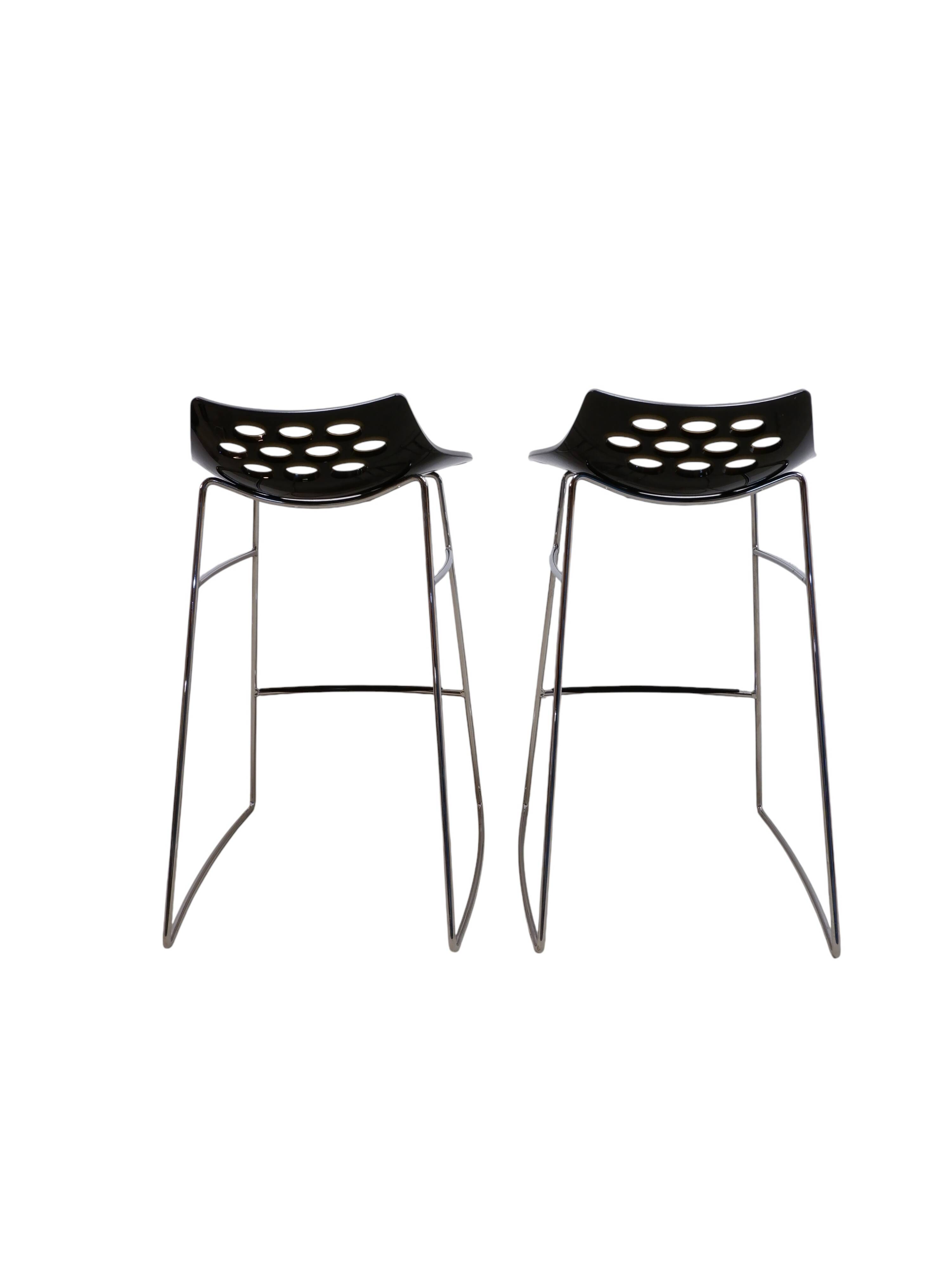Set of 2 Italian JAM Bar Stools by Calligaris