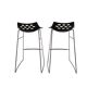 Ensemble de 2 tabourets de bar italiens JAM par Calligaris