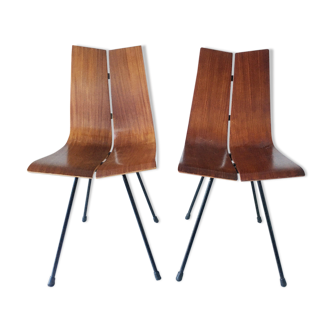 Pair of chairs Hans Bellmann