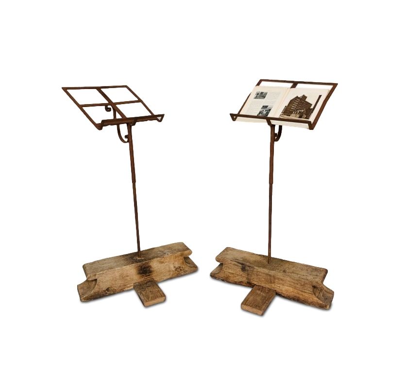 Ancient church lecterns reading pulpit 18th - 17th
