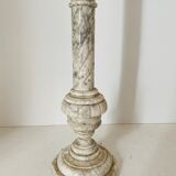1940s Carrara marble pedestal