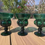 Set of 6 Brutalist Chalices – Attributed to Felipe Derflingher – 1960