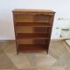 Set of 2 bibus 3 levels - oak color - bookcase shelves