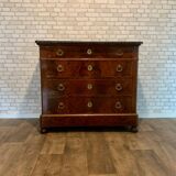 Old empire style chest of drawers
