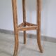 Old solid oak plant stand