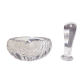 Baccarat crystal ashtray