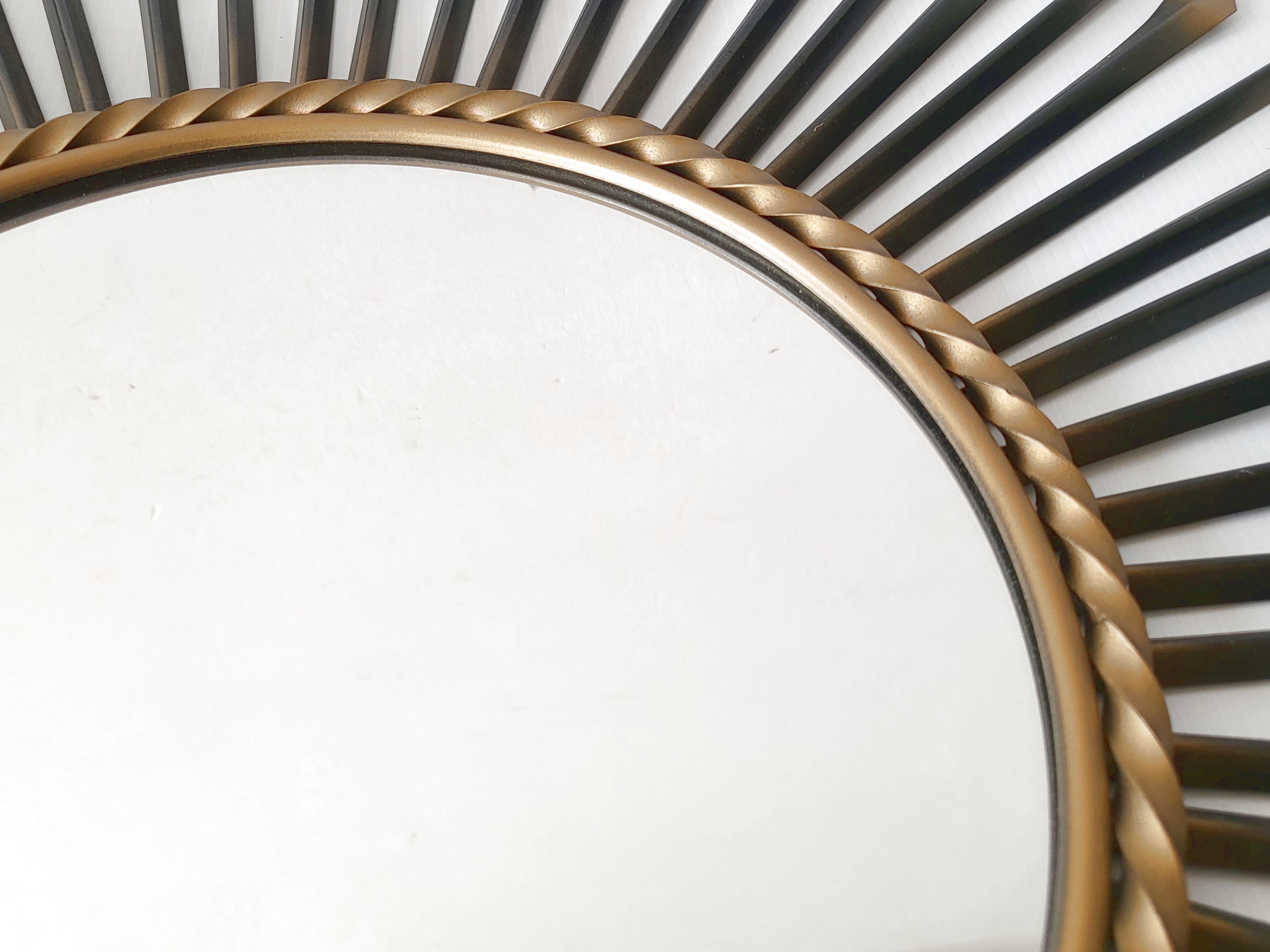 Vintage Chaty Vallauris sun mirror 1960