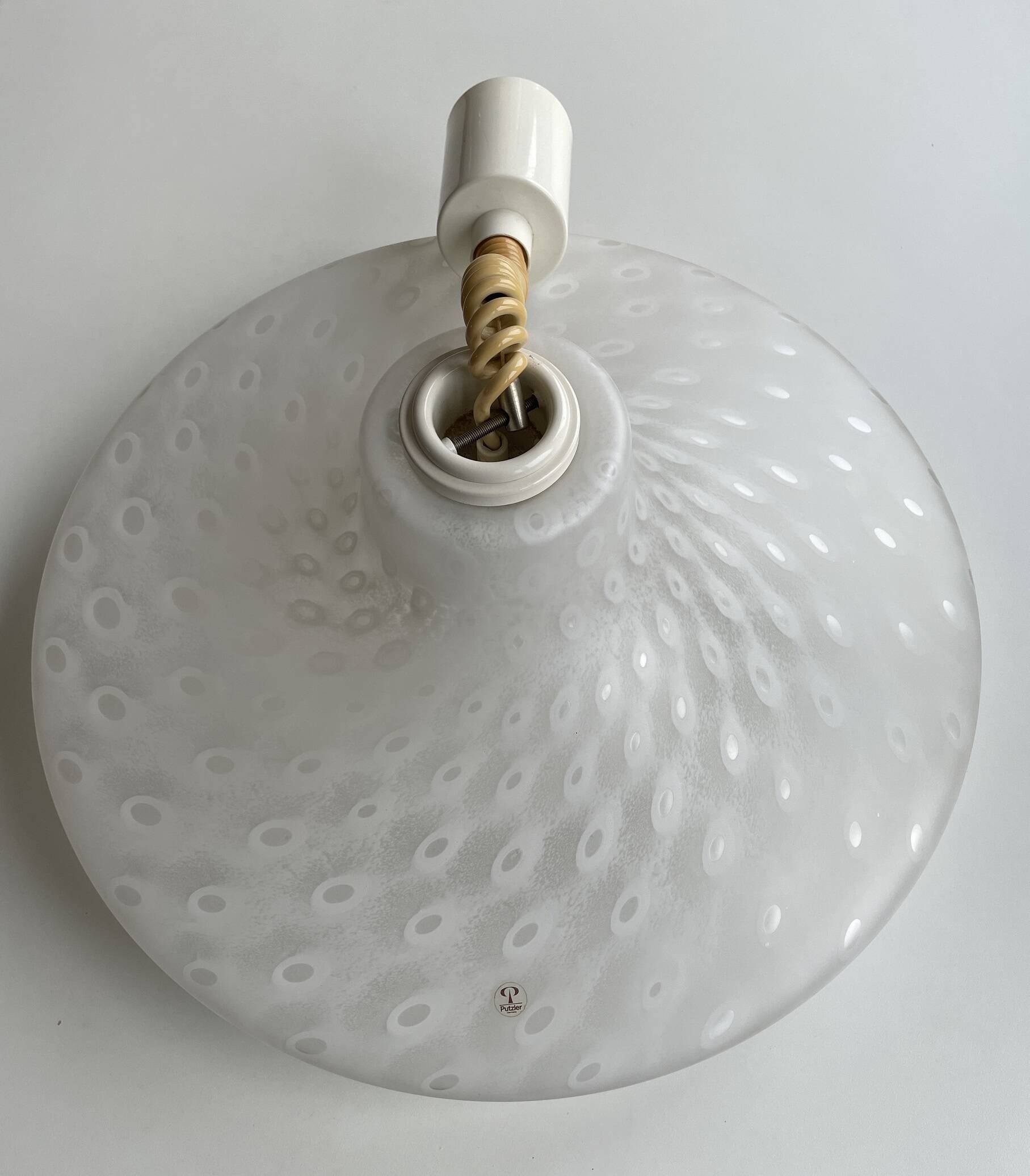 Peill & Putzler Ufo XL glass pendant light, Germany