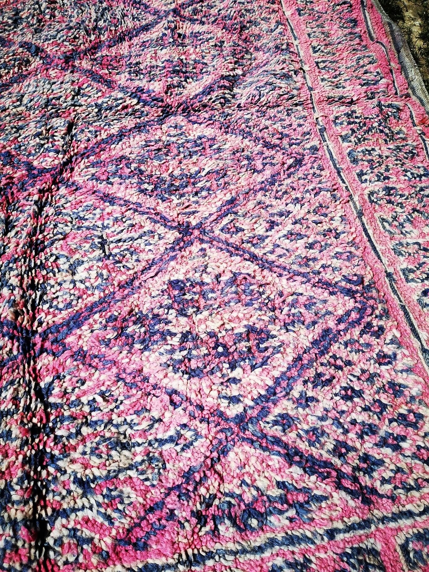 Berber carpet Beni Mguild Red Seventies 4m by 2m10