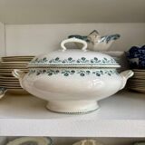 Moulin des Loups ironstone soup tureen, "Georgette" service