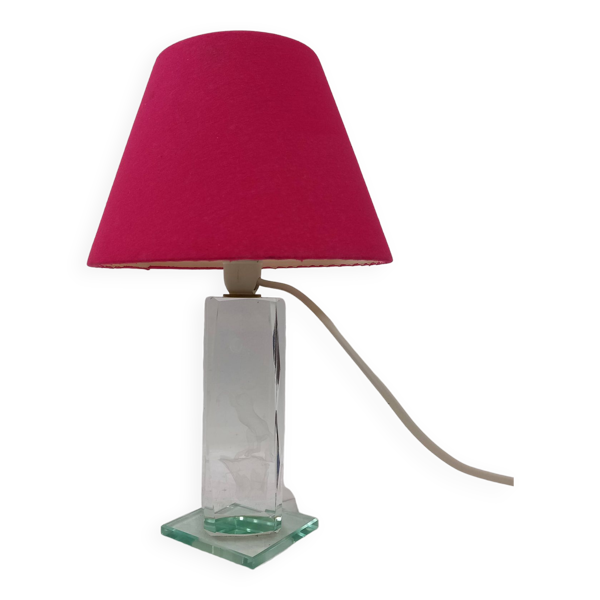 Lampe de table à poser en résine