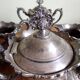 Art nouveau - Service café ou thé "W"- métal argenté - Allemagne
