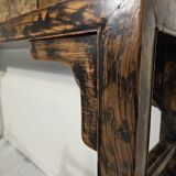 Console en bois, Chine début XXème