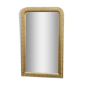 Large old gilded mirror 84x139cm