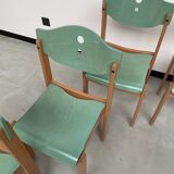 6 community chairs from the 80s