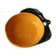 Vintage ceramic cup in fruit shape "orange"