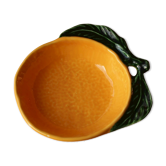 Vintage ceramic cup in fruit shape "orange"