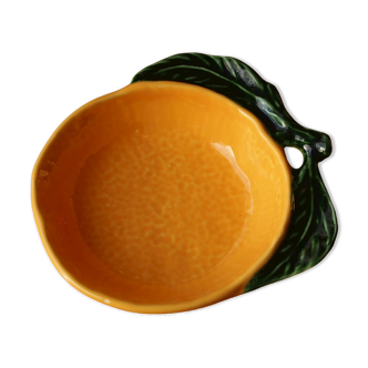 Vintage ceramic cup in fruit shape "orange"