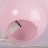 Pink mushroom lamp, Vetri Murano, Italy