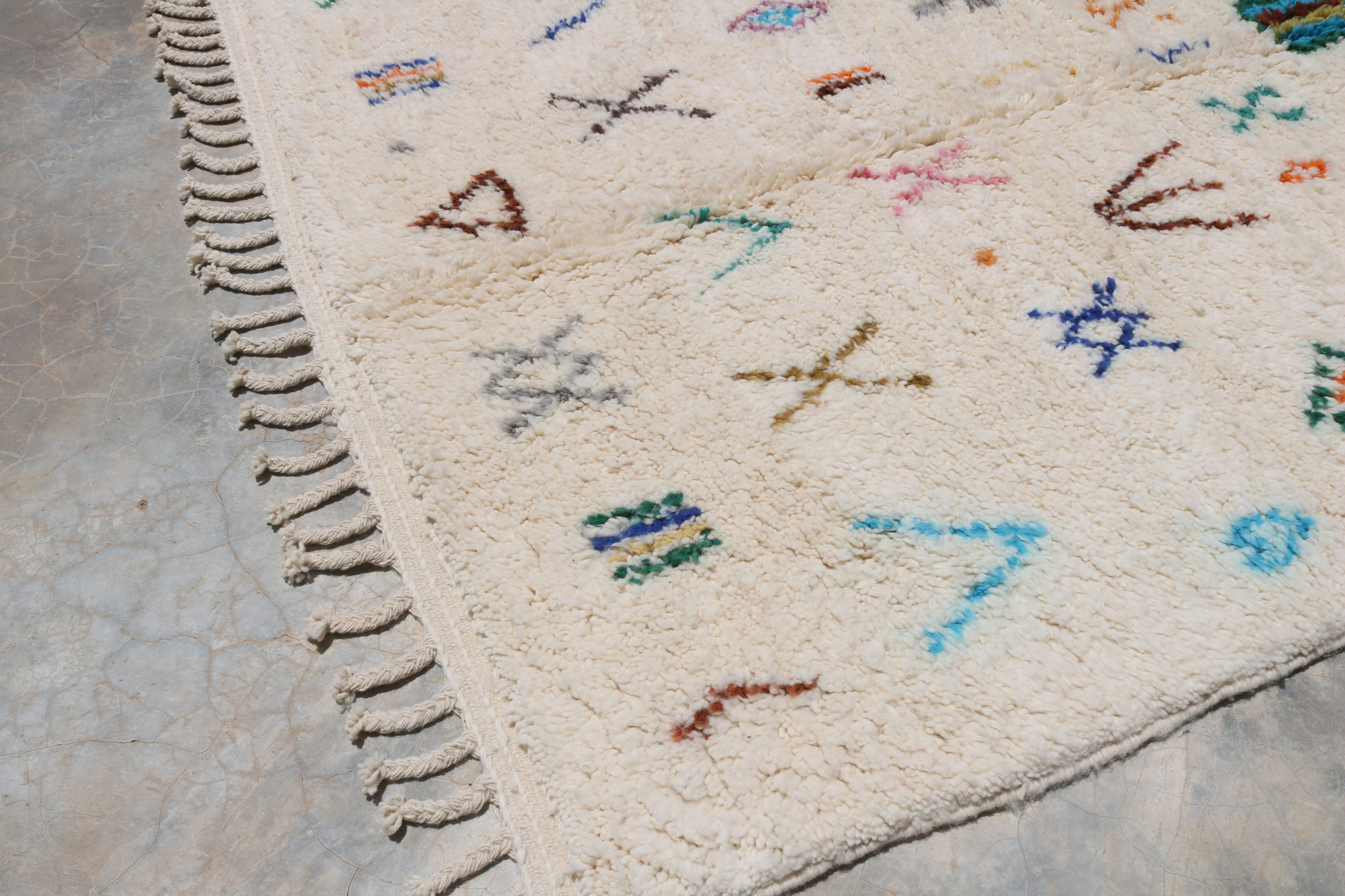Colourful handmade rug, 255 x 160 cm - AZ839