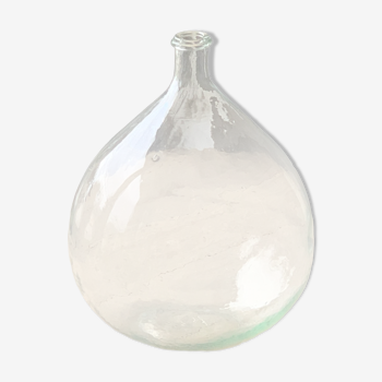 Dame jeanne bonbonne en verre transparent 26L