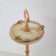 Ashtray on vintage marble stand