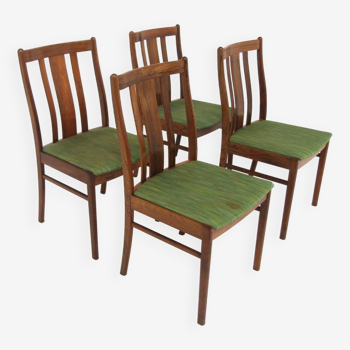 Set de 4 chaises scandinave en palissandre, Suède, 1960