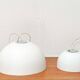 Postmodern Italian glass pendant lamp model Gaia by Luciano Cesaro for Tre Ci Luce, 1980s, set of 2.
