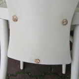 Pair chairs bauman model white Seagull