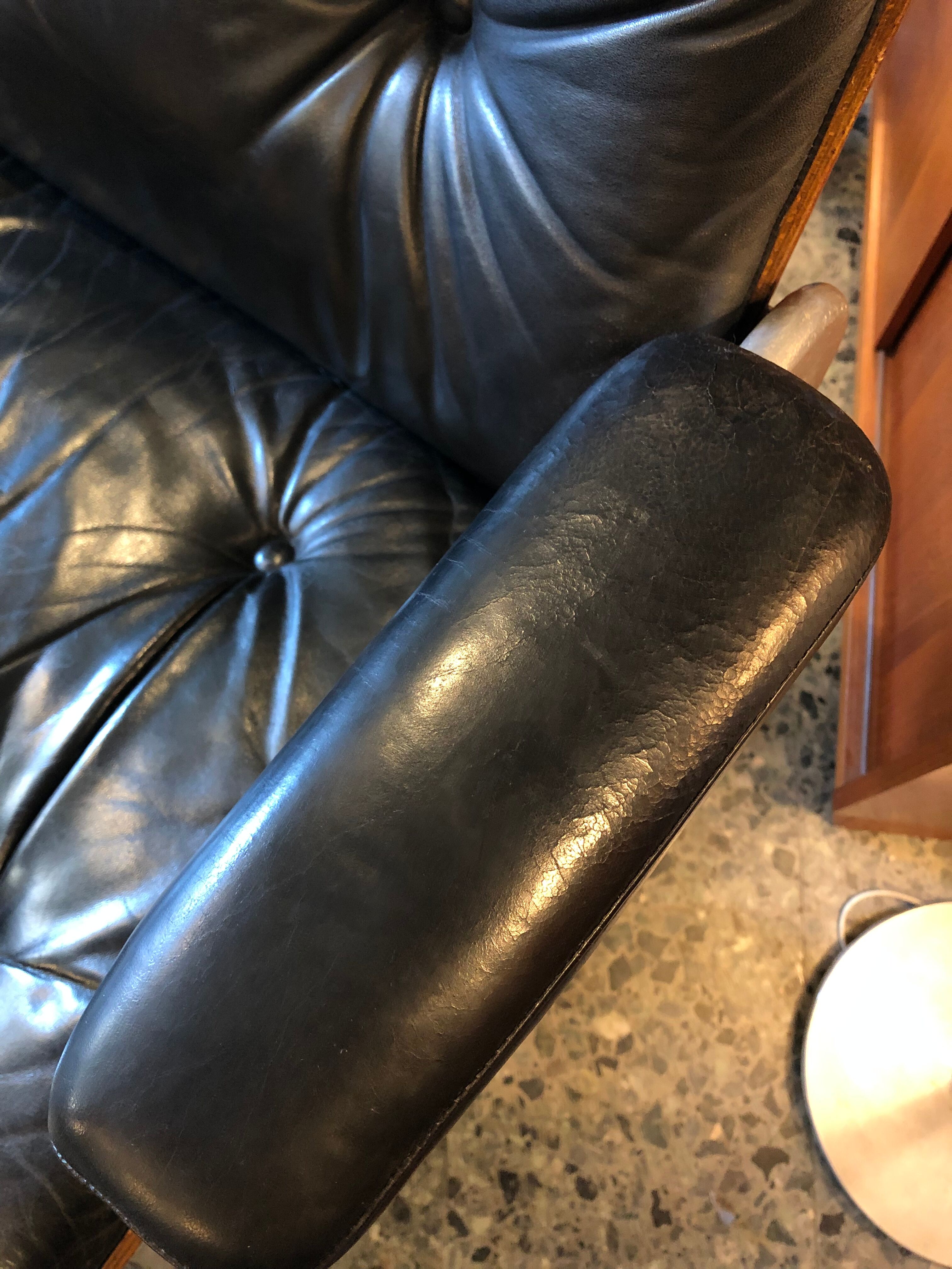Leather office chair