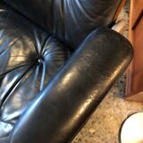 Leather office chair