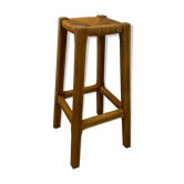 Straw oak stool (individually)
