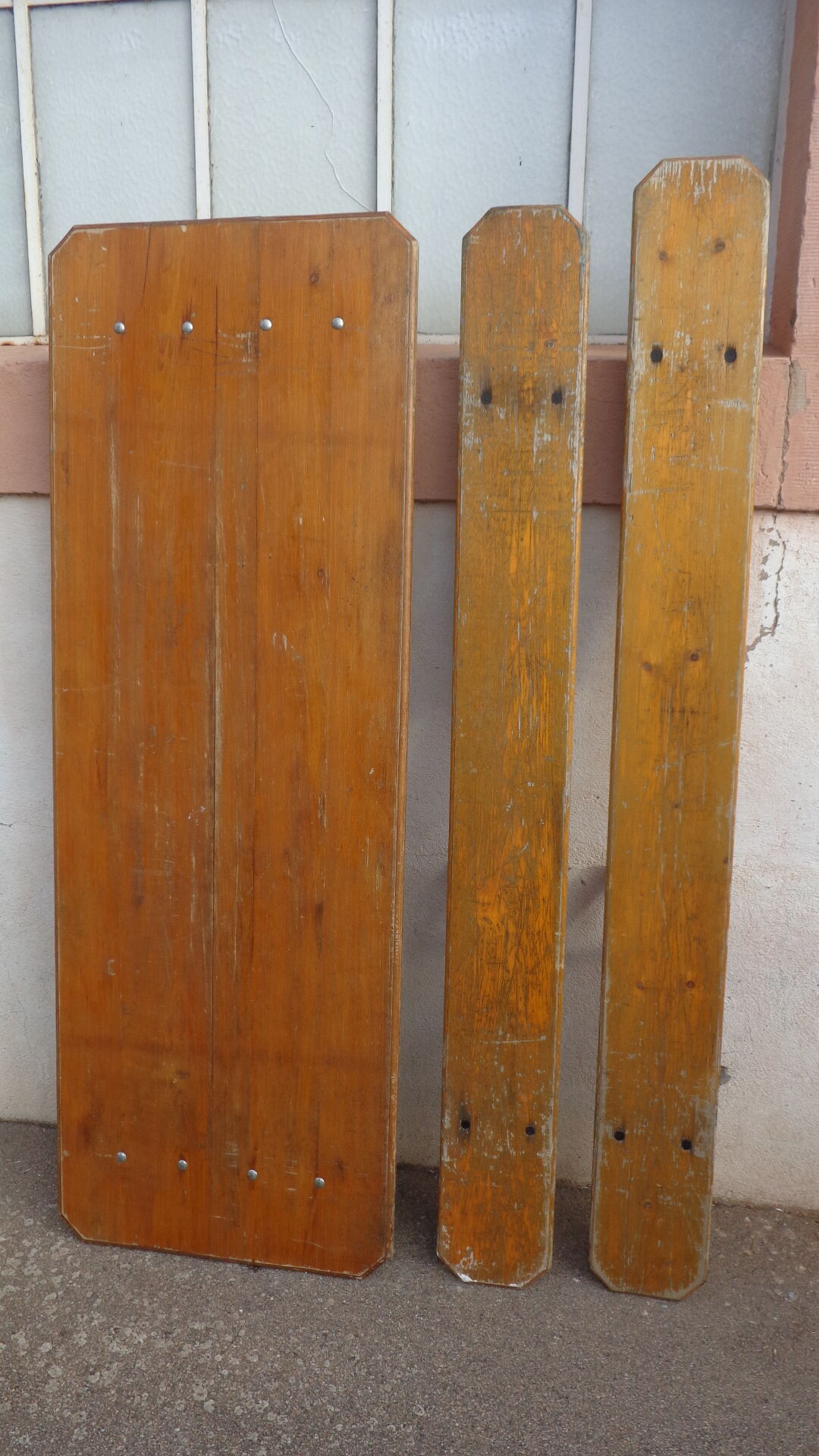 Brewery folding table & 2 benches