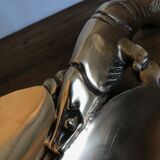 Zoomorphic trinket bowl in solid brass