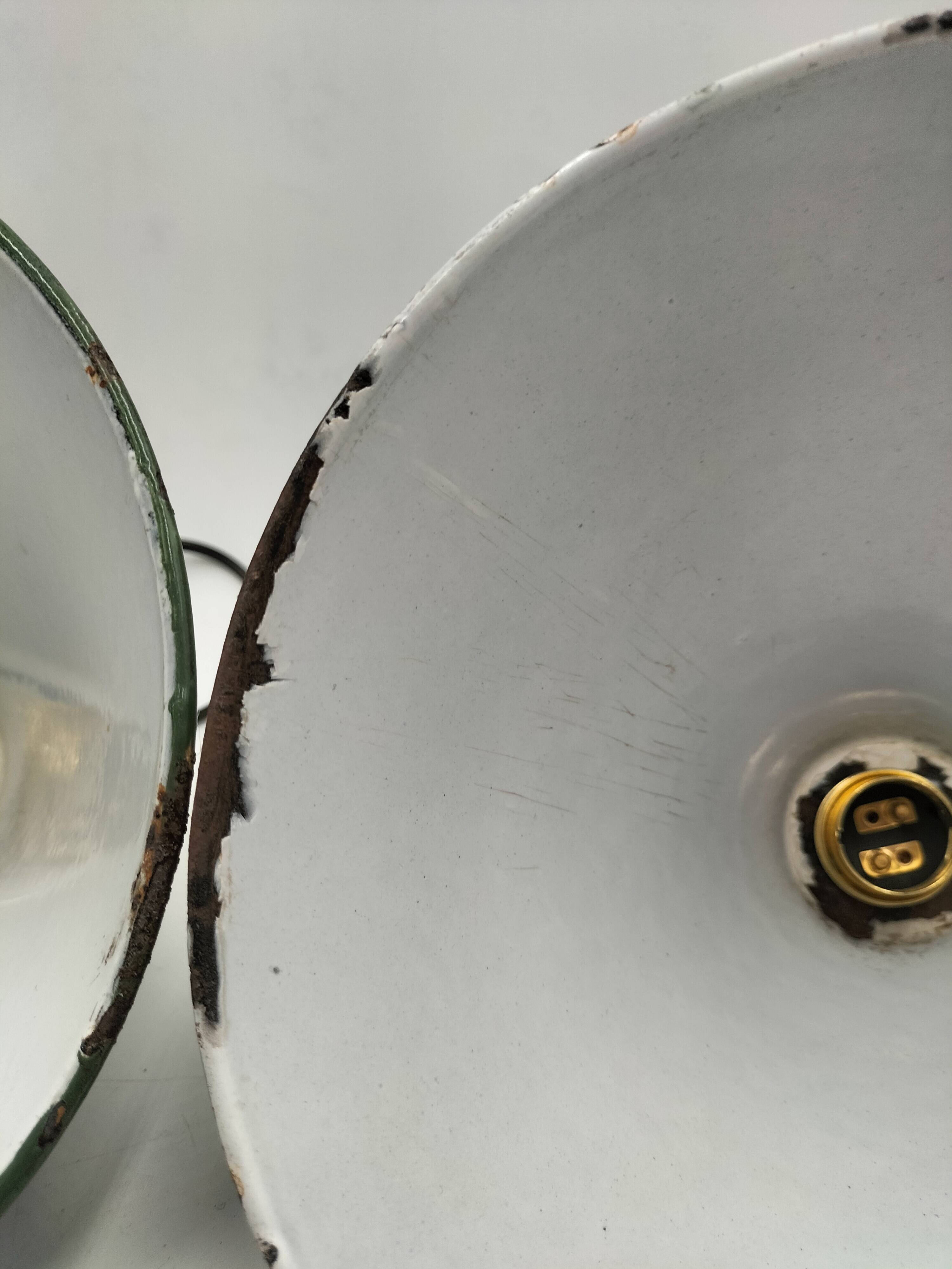 Enamelled sheet metal cone suspensions