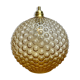 Vintage amber glass globe hanging lamp