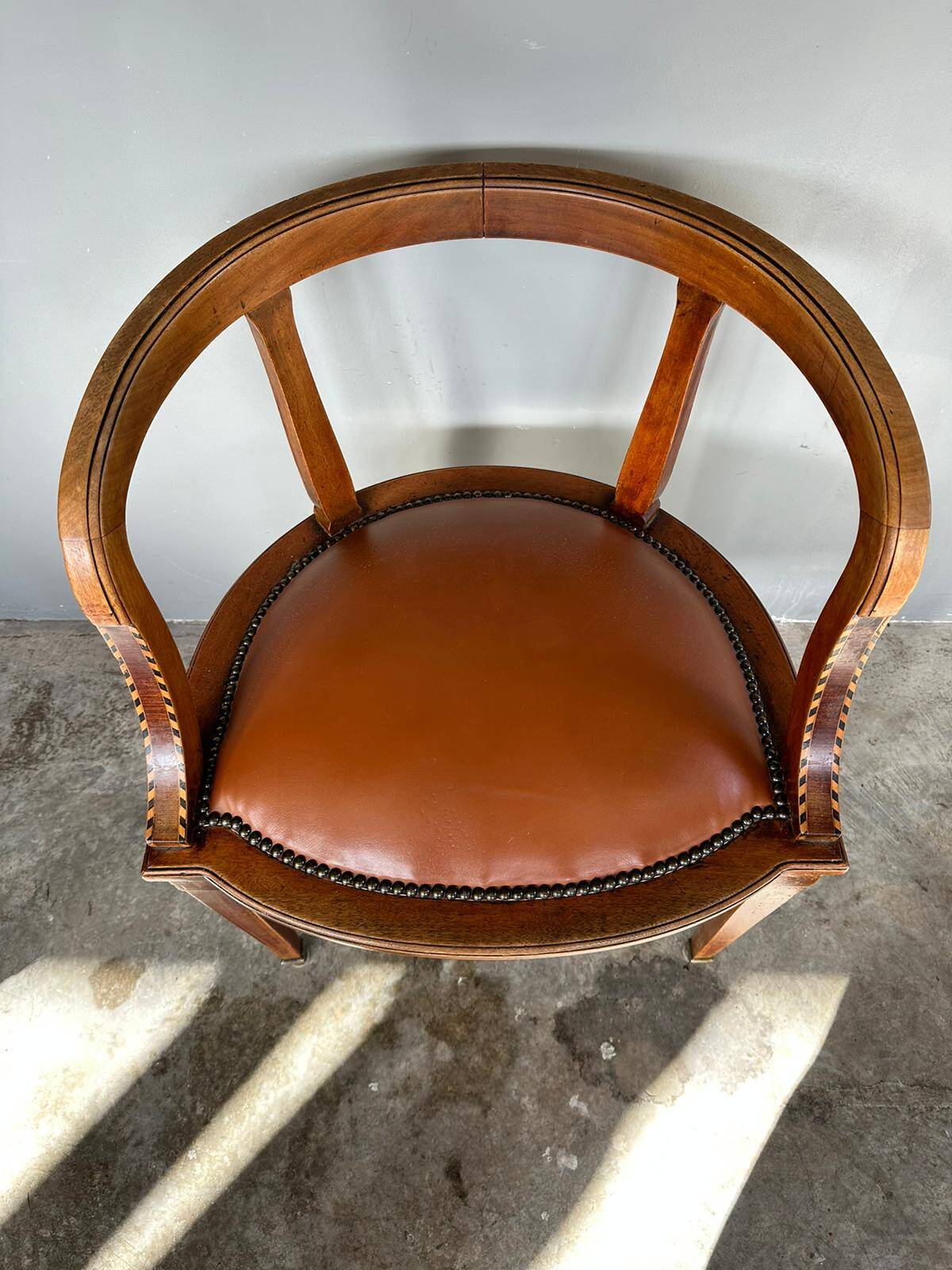 Fauteuil de bureau de style art nouveau