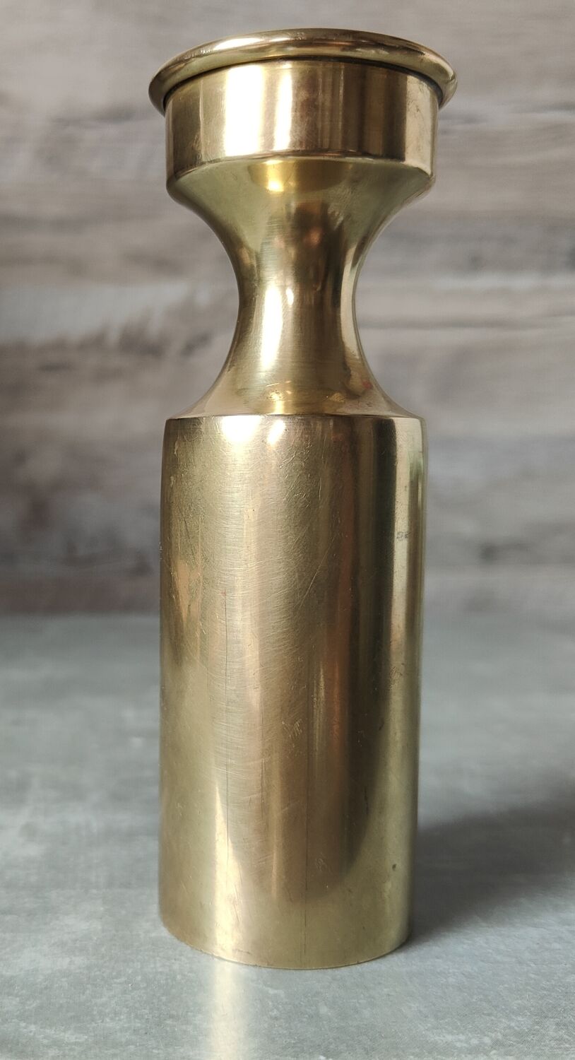 Brass candle holder