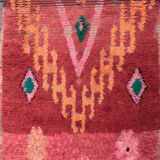 Boucherouite carpet 86x215 cm