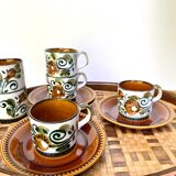 Vintage coffee cups