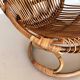 Giovanni Travasa for Bonacina Bamboo Lounge Chair, 1950s